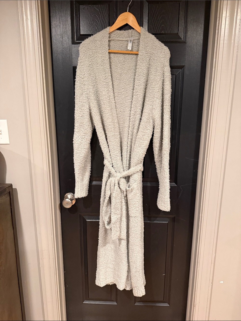 SKIMS long robe with belt S/M